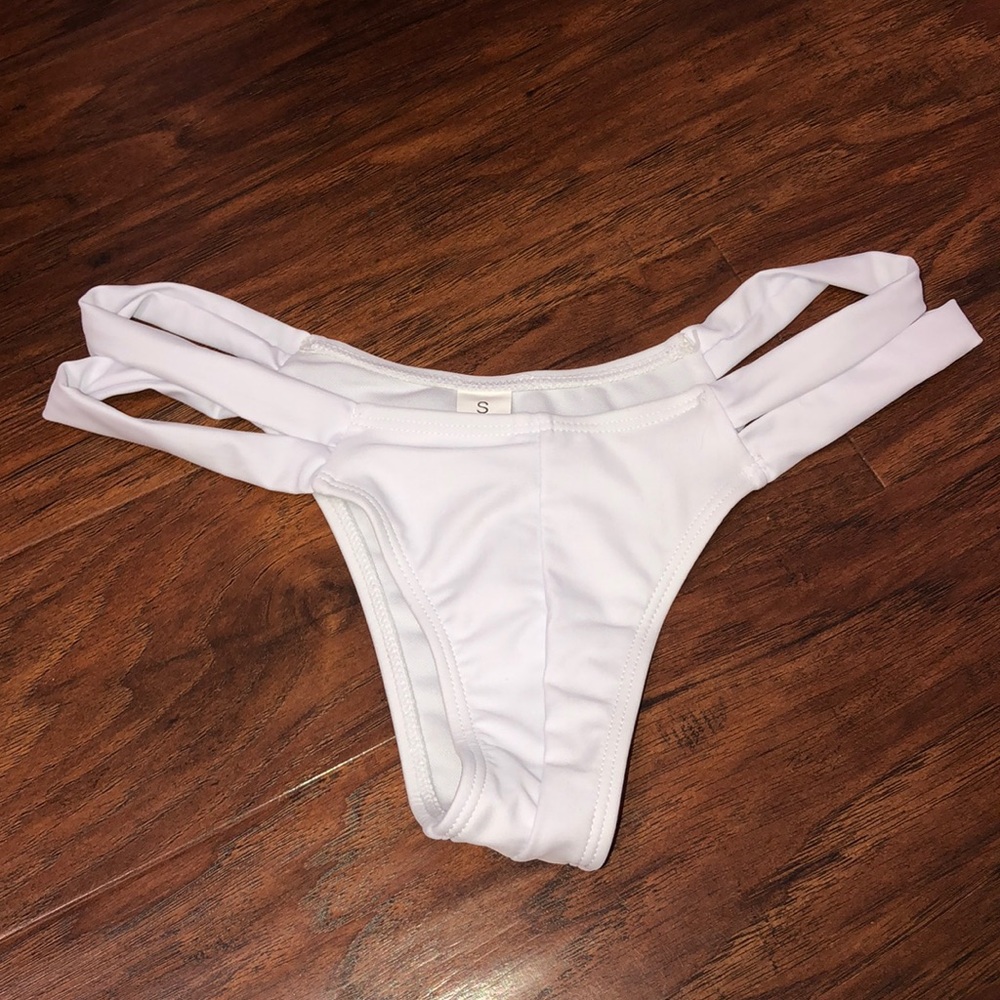 White Zaful Bikini Bottoms